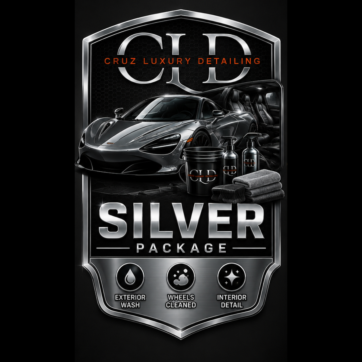 Silver — Exterior wash